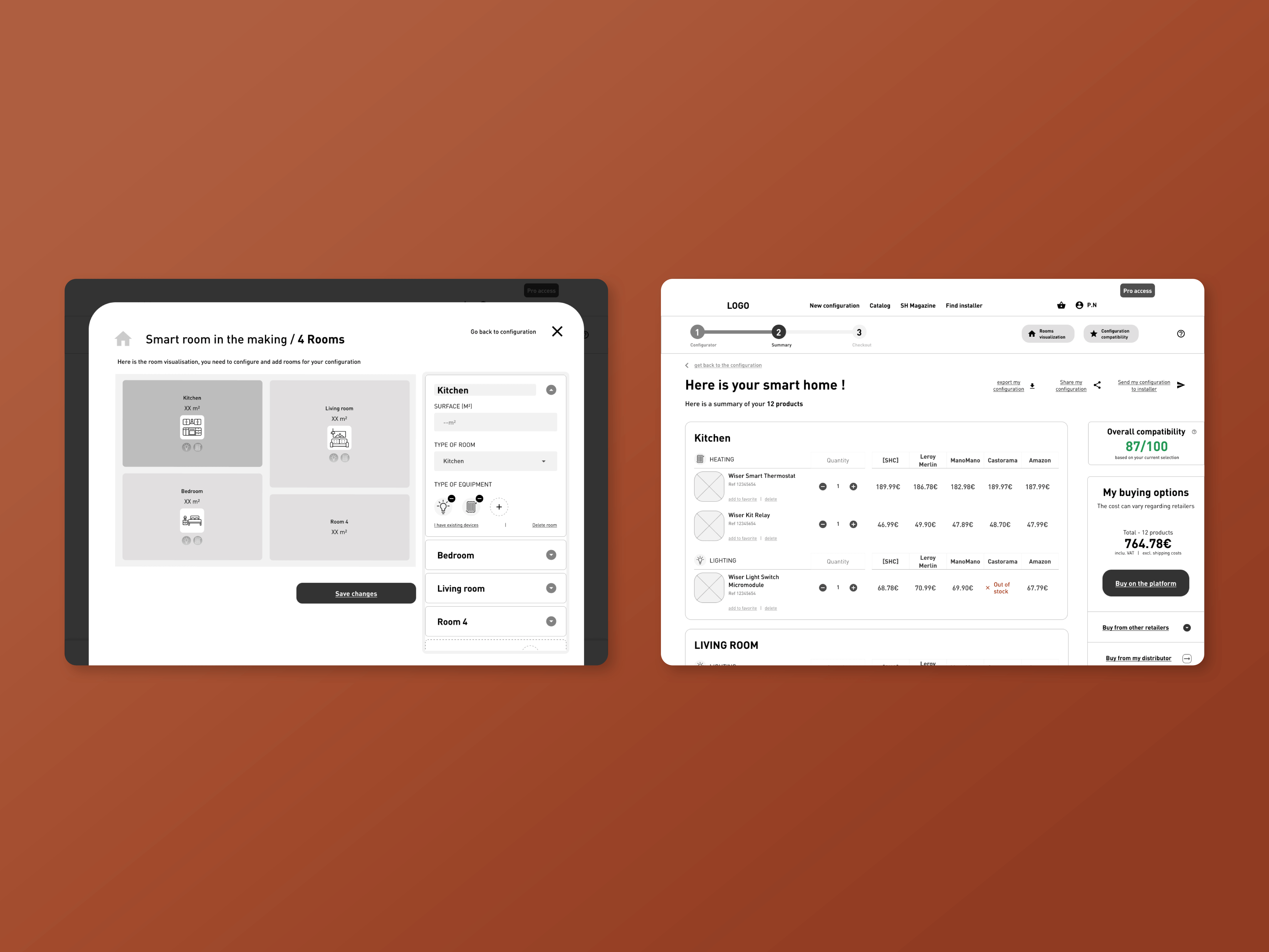 Wireframes 2